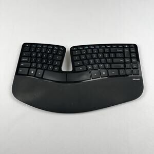 Microsoft Sculpt Ergonomic Keyboard Model 1559 Black Wireless Keyboard Only